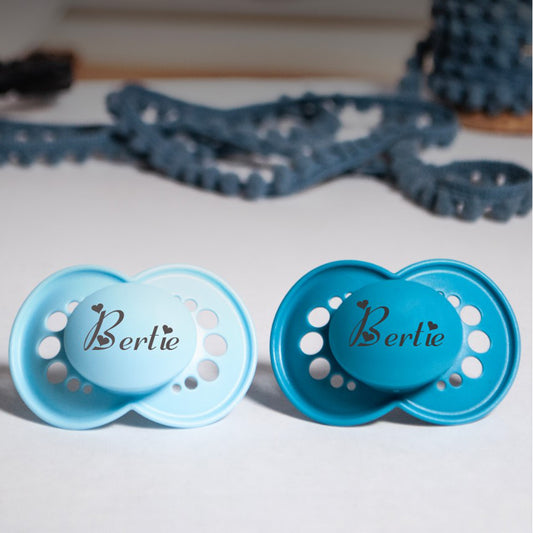 MAM ORIGINAL Personalised *2-PACK* Heart Font