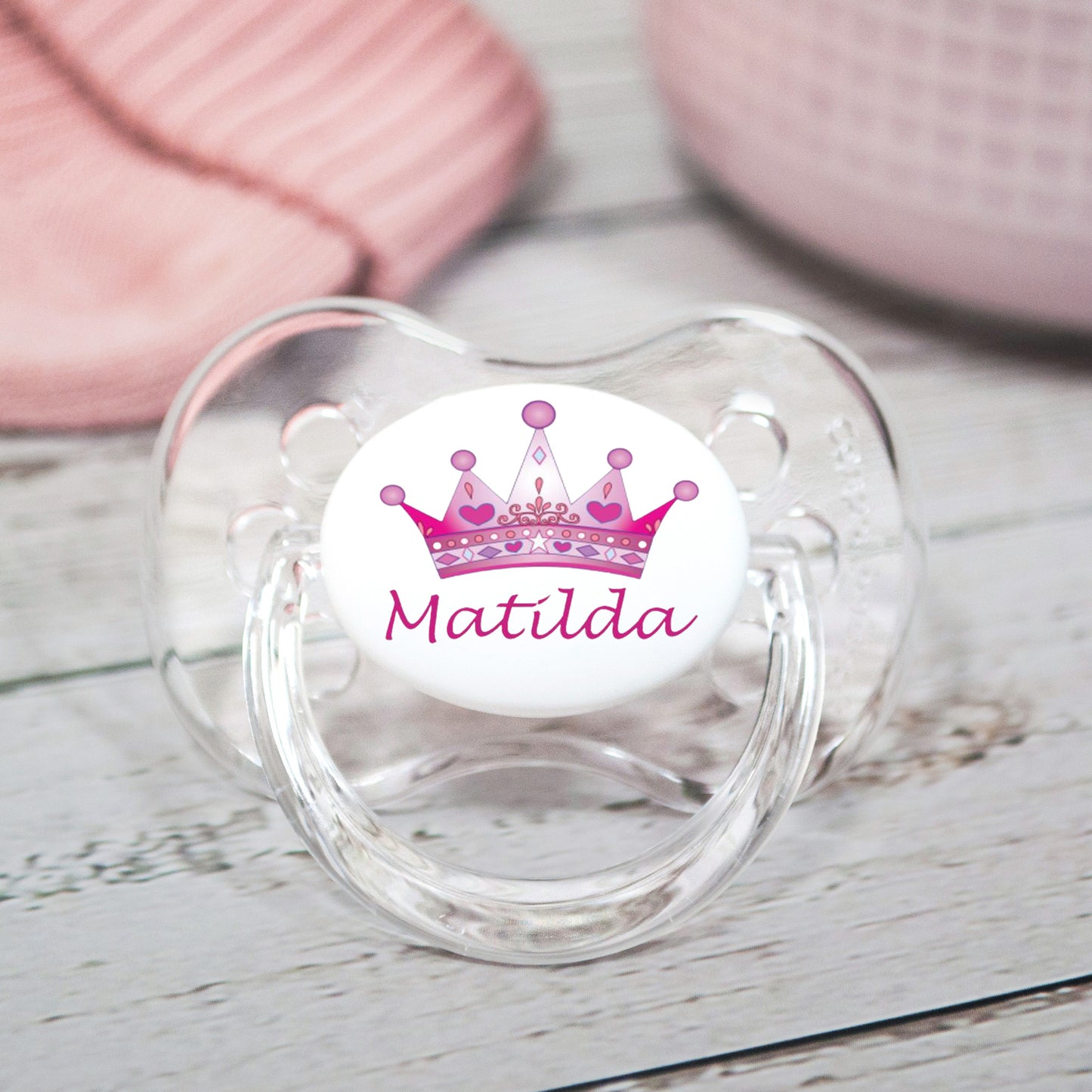 Pink Crown 1 dummy TWIN PACK